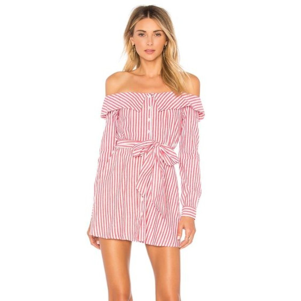 Off the Shoulder L'Academie Mini Dress from REVOLVE, Excellent Condition!